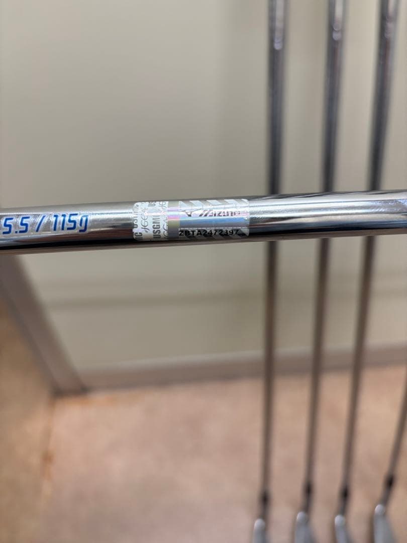 ミズノ　JPX923 Forged 6-P 5本セット