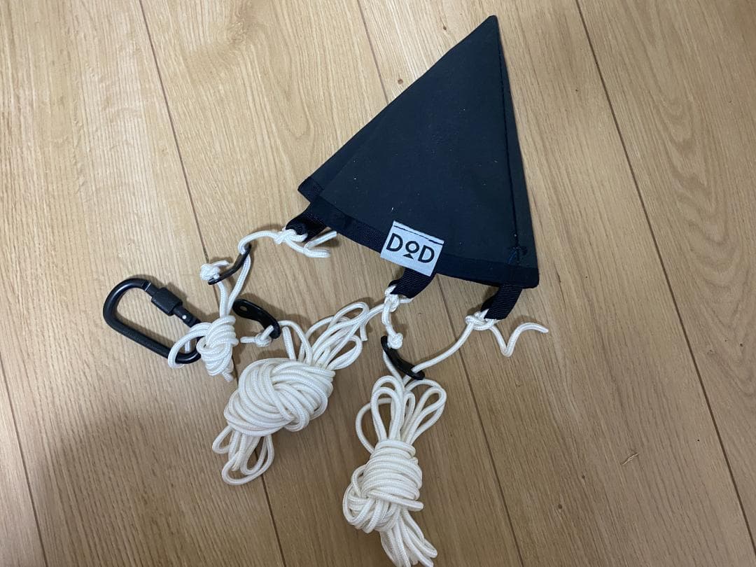 【美品 使用3回】DOD ワンポールテントRX Lサイズ（トンガリハットおまけ）