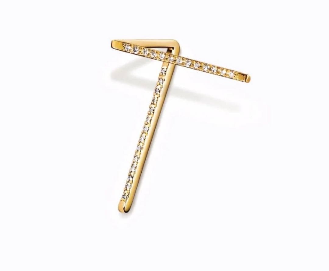 SHIHARA ダイヤモンド　ポスト　ピアス　イエローゴールド K18 シハラ