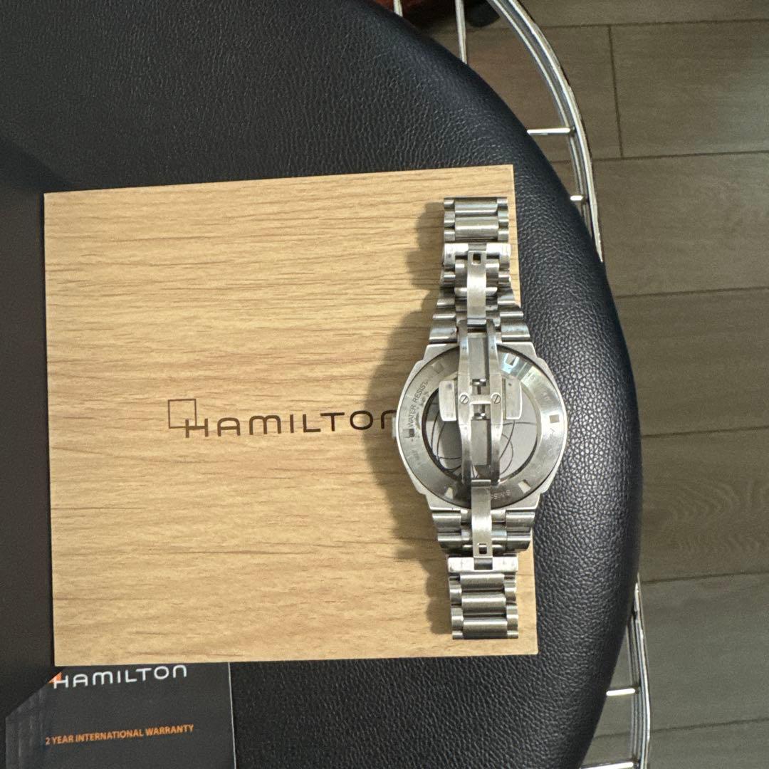 HAMILTON デジタル腕時計 シルバー