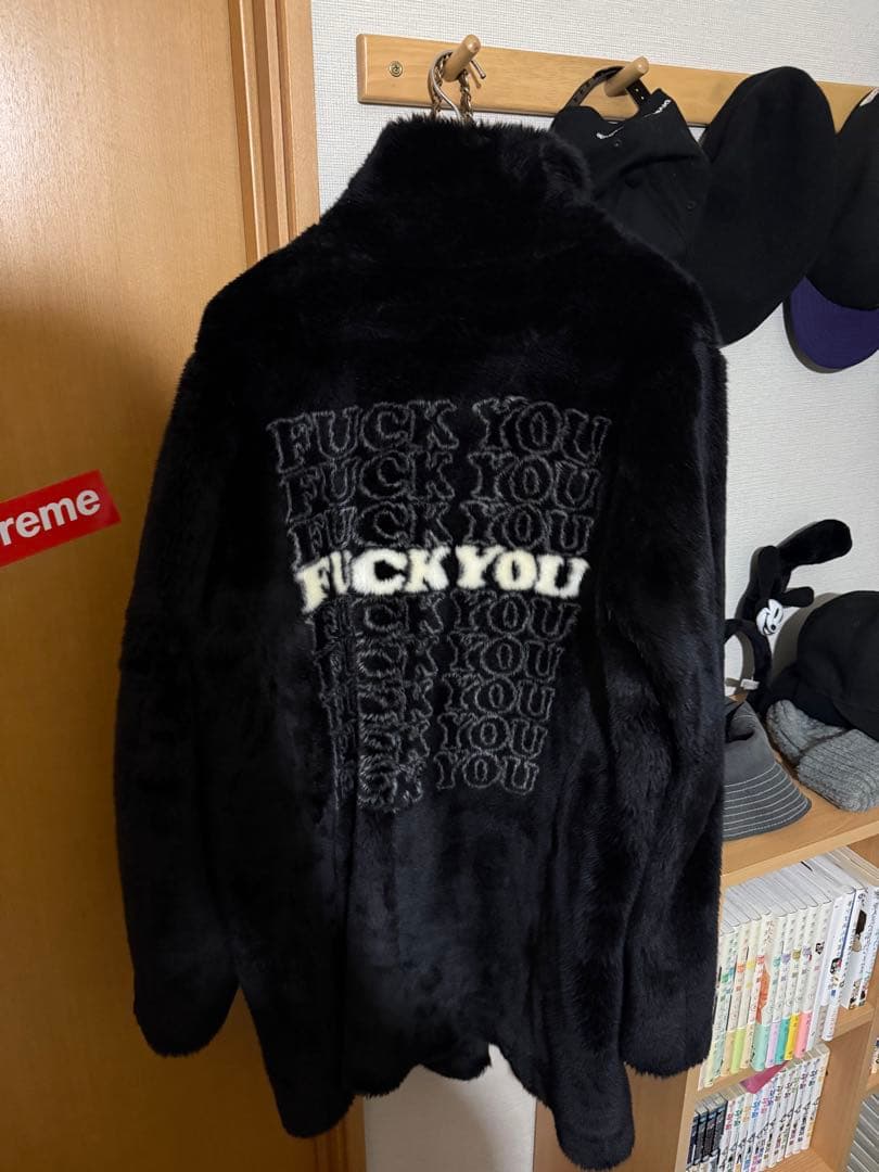 岩ちゃん着用 supreme×HYSTERIC GLAMOUR ファーコート