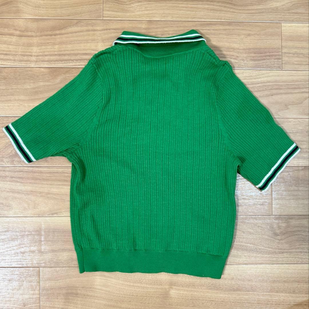 「LACOSTE for SNIDEL」グリーン ポロシャツ　Sサイズ