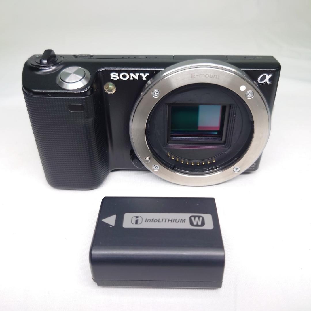 Sony Alpha NEX-5 SEL1855 ブラック　ソニー　動作確認済み