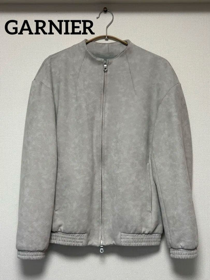 週末限定 割引中‼︎ 美品★GARNIER ボトルネックライダースブルゾン(Ｍ)