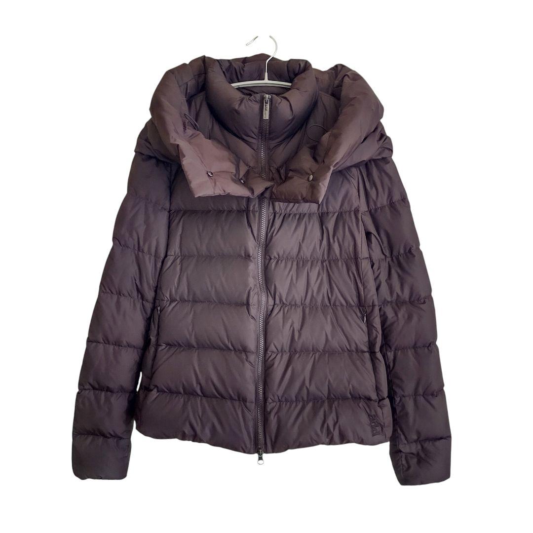 【美品】ADD Milano アッドミラノ 高級ダウンジャケット 茶 38