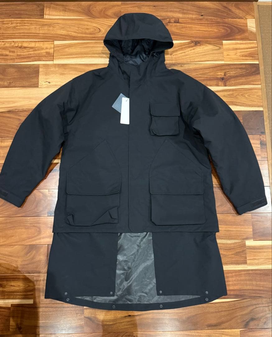 GU × ENGINEEREDGARMENTS パデッドシェルパーカ M