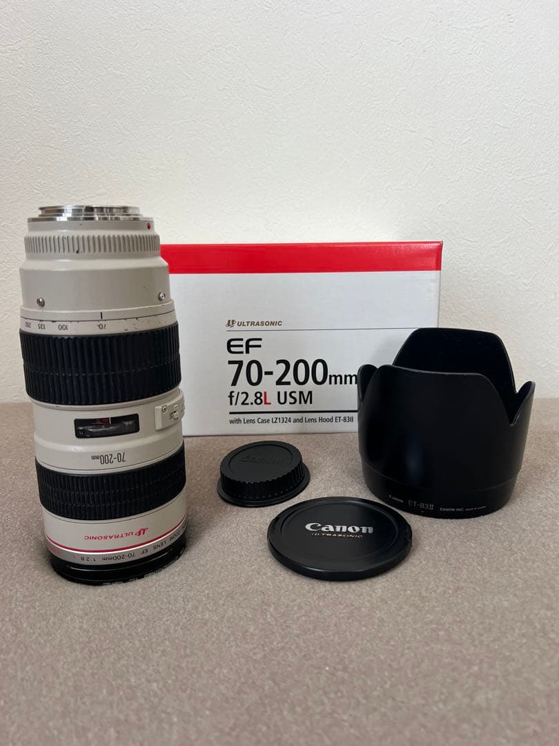 再値下げ！Canon EF 70-200mm f/2.8L USM ズームレンズ