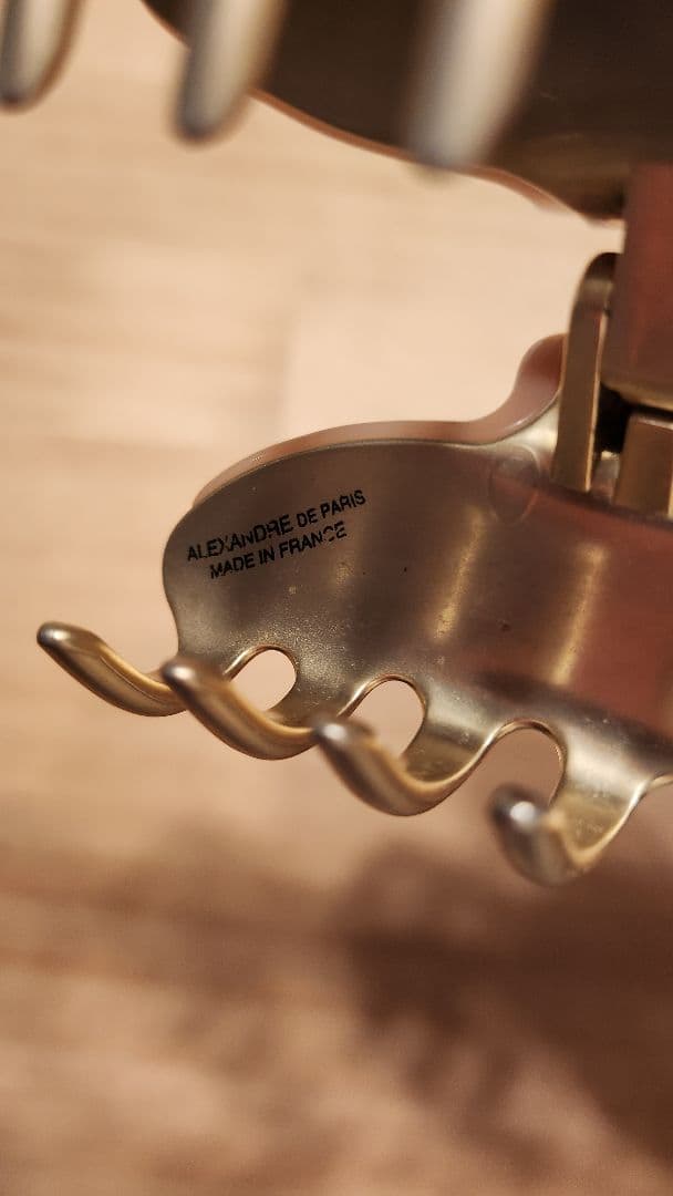 ALEXANDRE DE PARIS　アレクサンドル ドゥ パリ ヘアクリップ