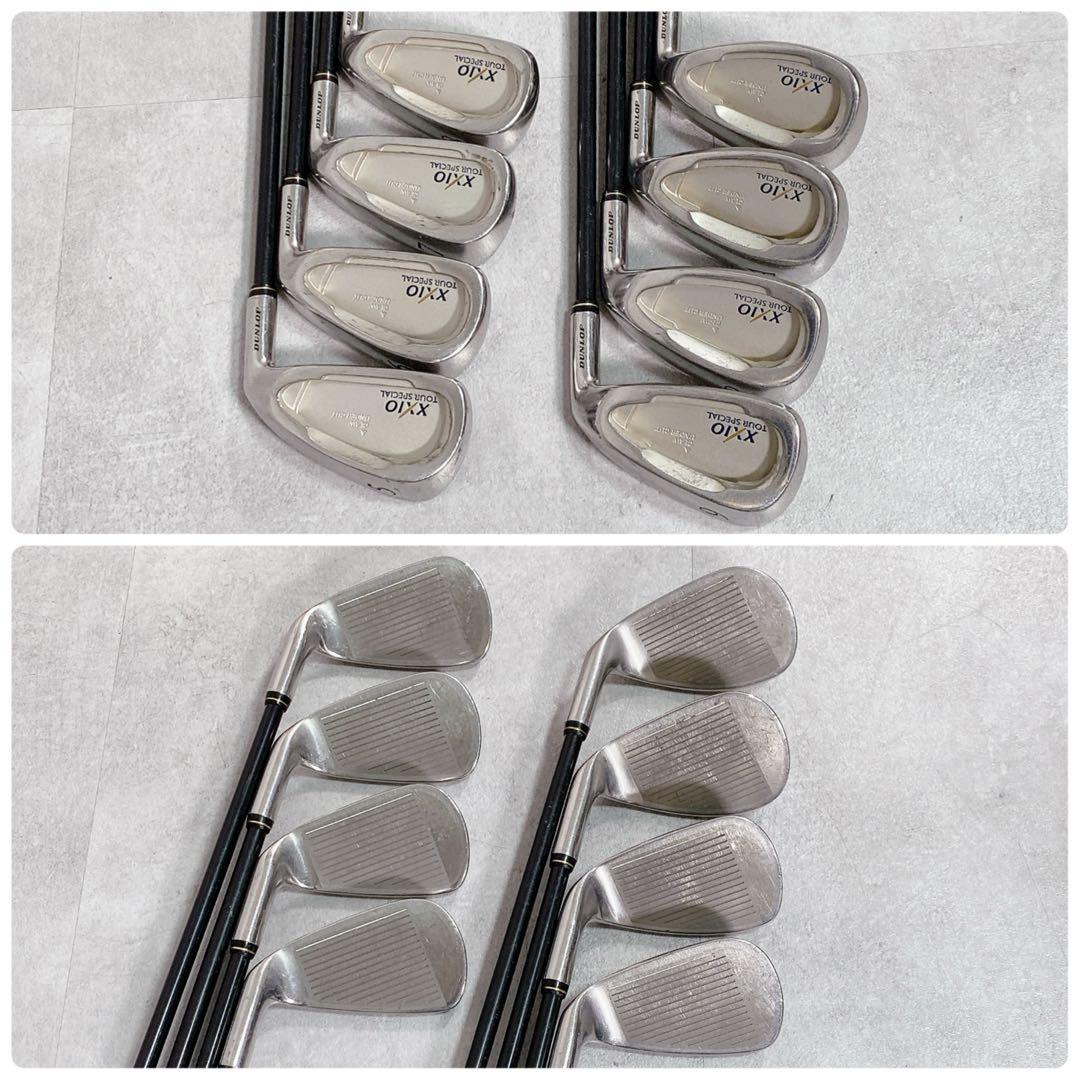 V931 ゼクシオ ゴルフクラブ メンズ フルセット 黒 初心者 入門 練習