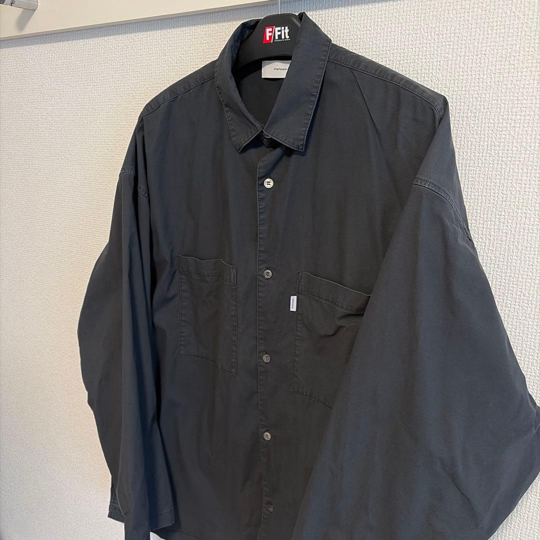 ハ*イ様 グラフペーパー Oversized Box Shirt　GM231-5