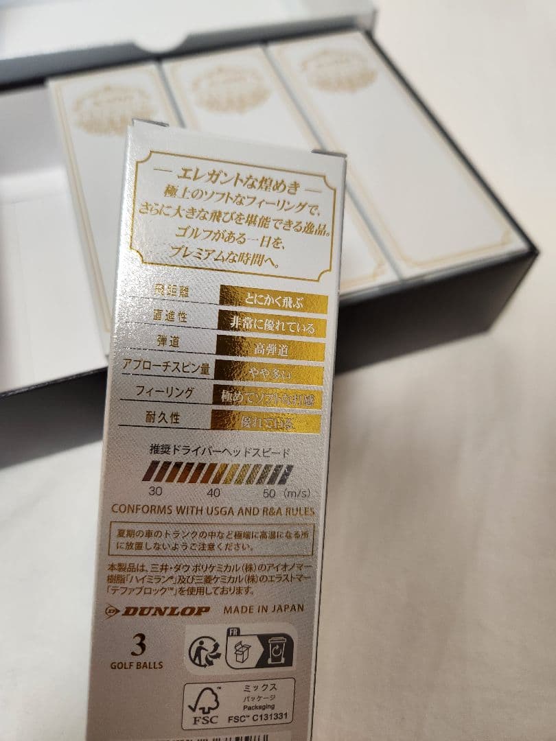 XXIO プレミアムパフォーマンス ゴルフボール 2ダース