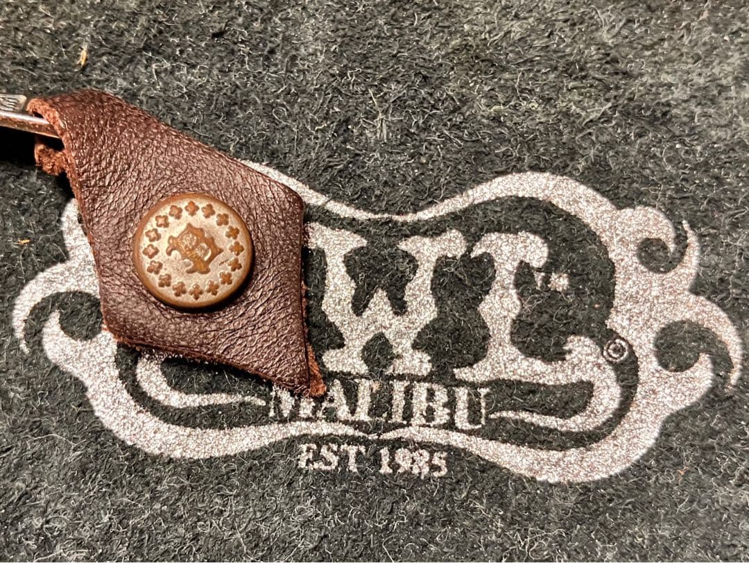 Bill Wall Leather スクエアウォレット ダークブラウン