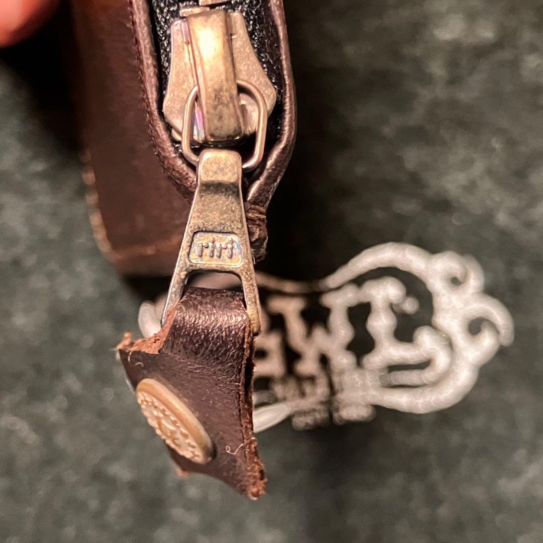 Bill Wall Leather スクエアウォレット ダークブラウン