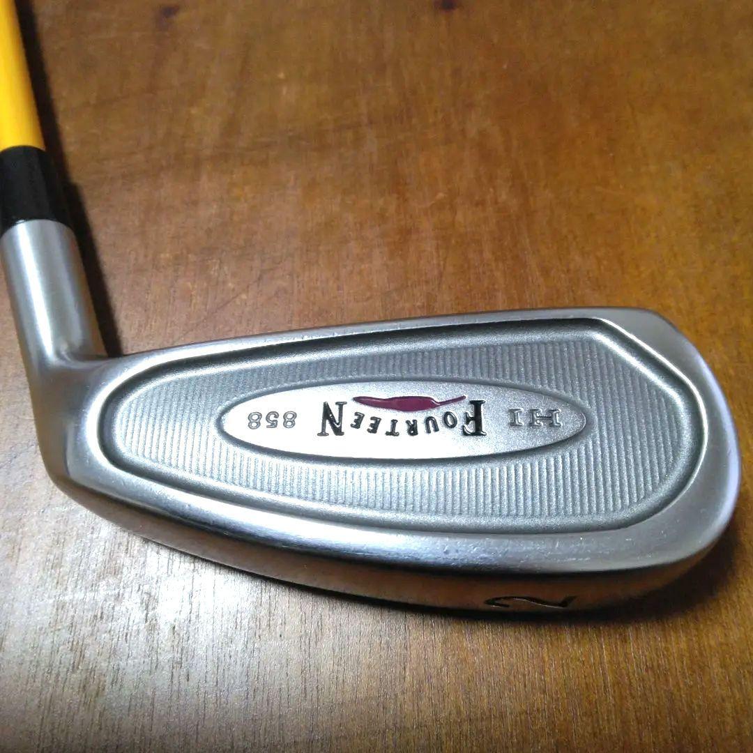 竹林氏監修の名器！FOURTEEN HI858 　アイアン型②番UT（18°）