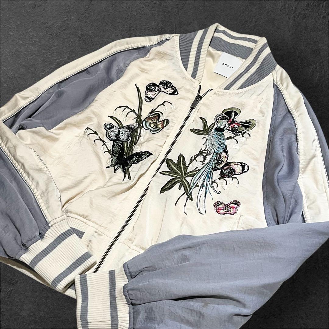 【美品】アメリヴィンテージ　スカジャン　刺繍　STUDIOUS別注