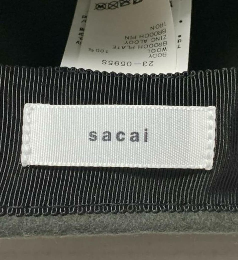sacai サカイ 2023AW CAP