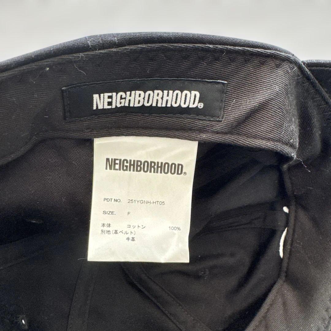 【NEIGHBORHOOD】ブラック キャップ 帽子