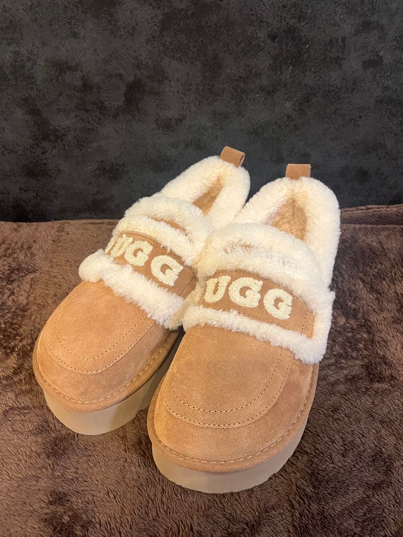 UGG アグ　チェスナット 厚底24cm