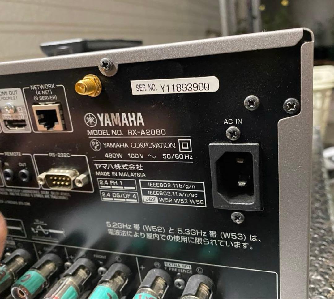 Yamaha RX-A2080 ヤマハavアンプジャンク