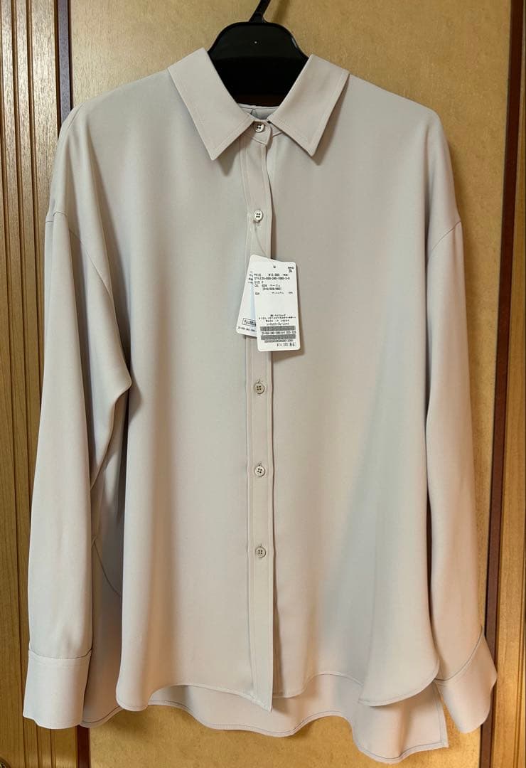 【新品未使用】NOBLE シーズンカラープレーンシャツ