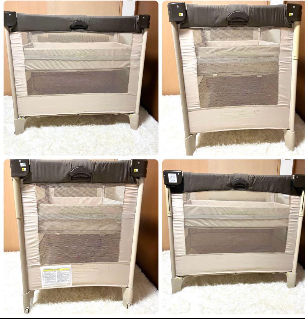 【極美品】Aprica アプリカ ココネル ベビーベッド