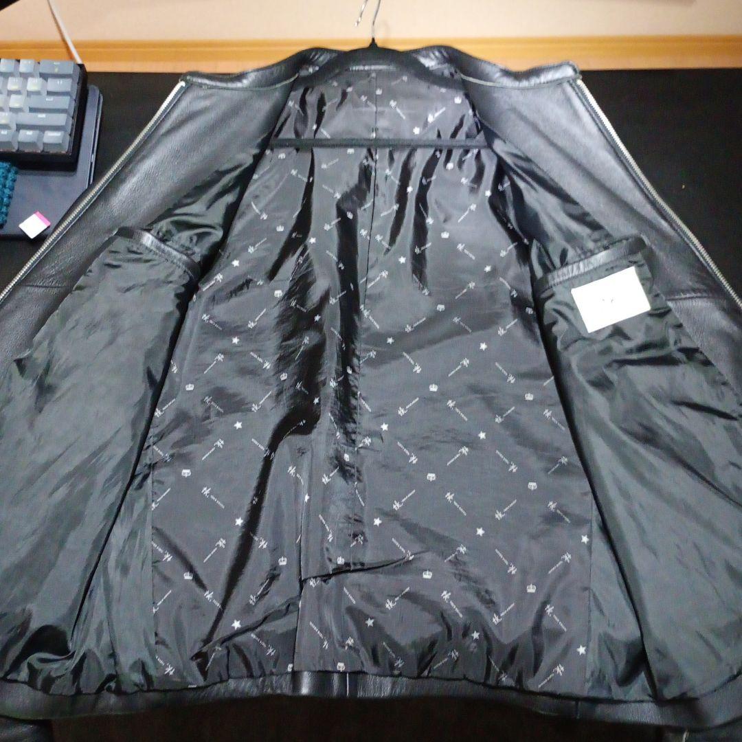 最終値下げ　tk.TAKEO KIKUCHI ラムレザー ライダース XL
