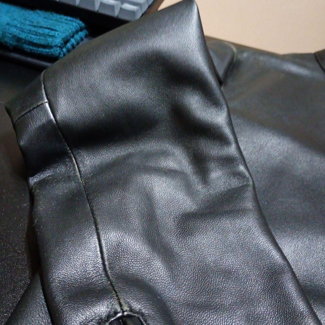 最終値下げ　tk.TAKEO KIKUCHI ラムレザー ライダース XL