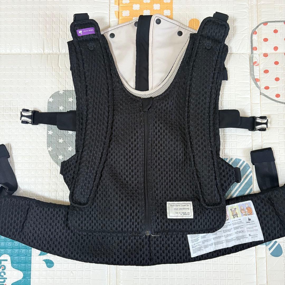 bebeswan ベスト抱っこ紐 セピアブラック