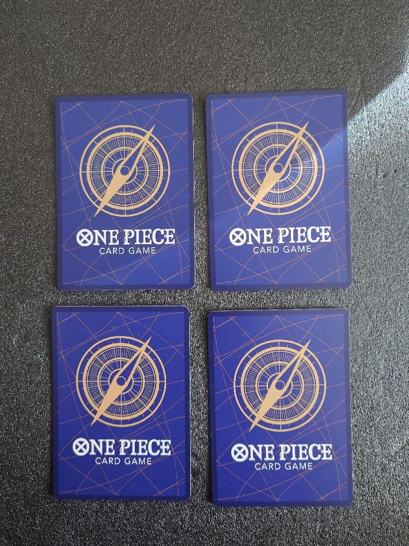 ゴール・D・ロジャー　シークレット　パラレル　OP09-118　4枚セット