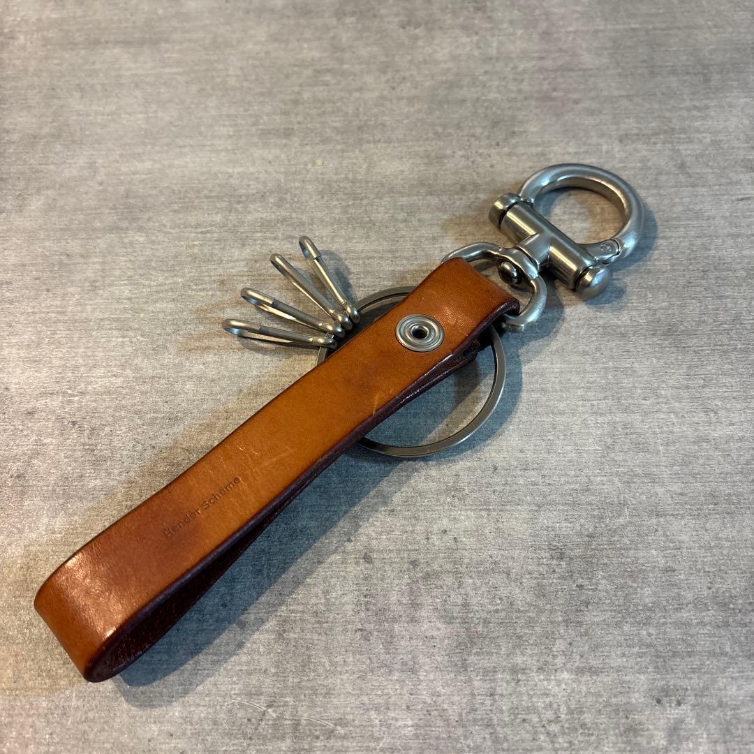 エンダースキーマ　キーリング　ナチュラル