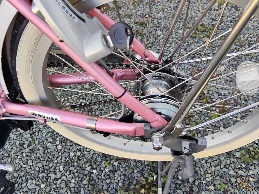 ①電動アシスト自転車●ブリジストンアシスタ•ミニ