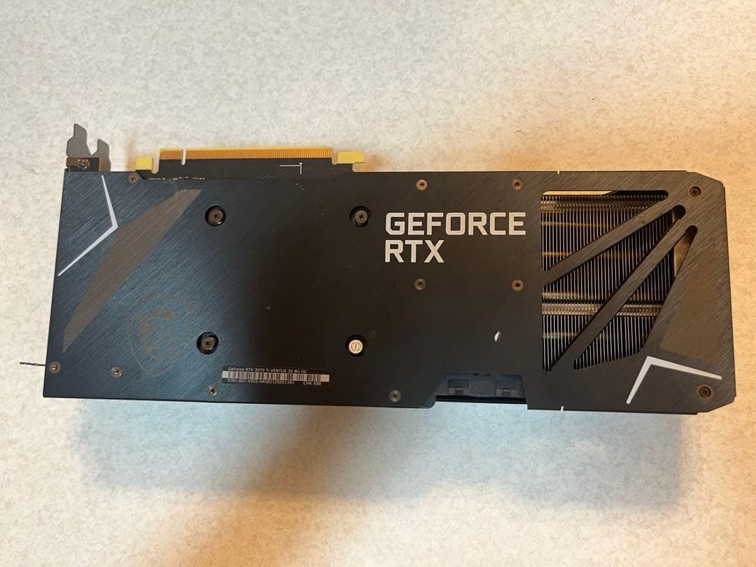 グラフィックボード・グラボ・ビデオカード MSI GeForce RTX 3070 Ti VENTUS 3X 8G OC