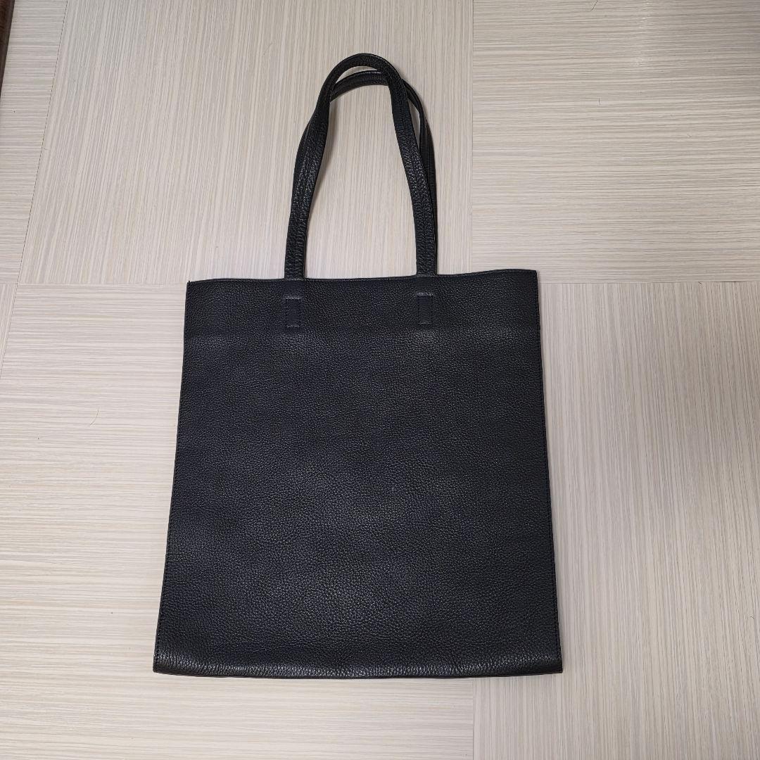 【別注】A×TOMORROWLAND シュリンクレザー トートバッグ