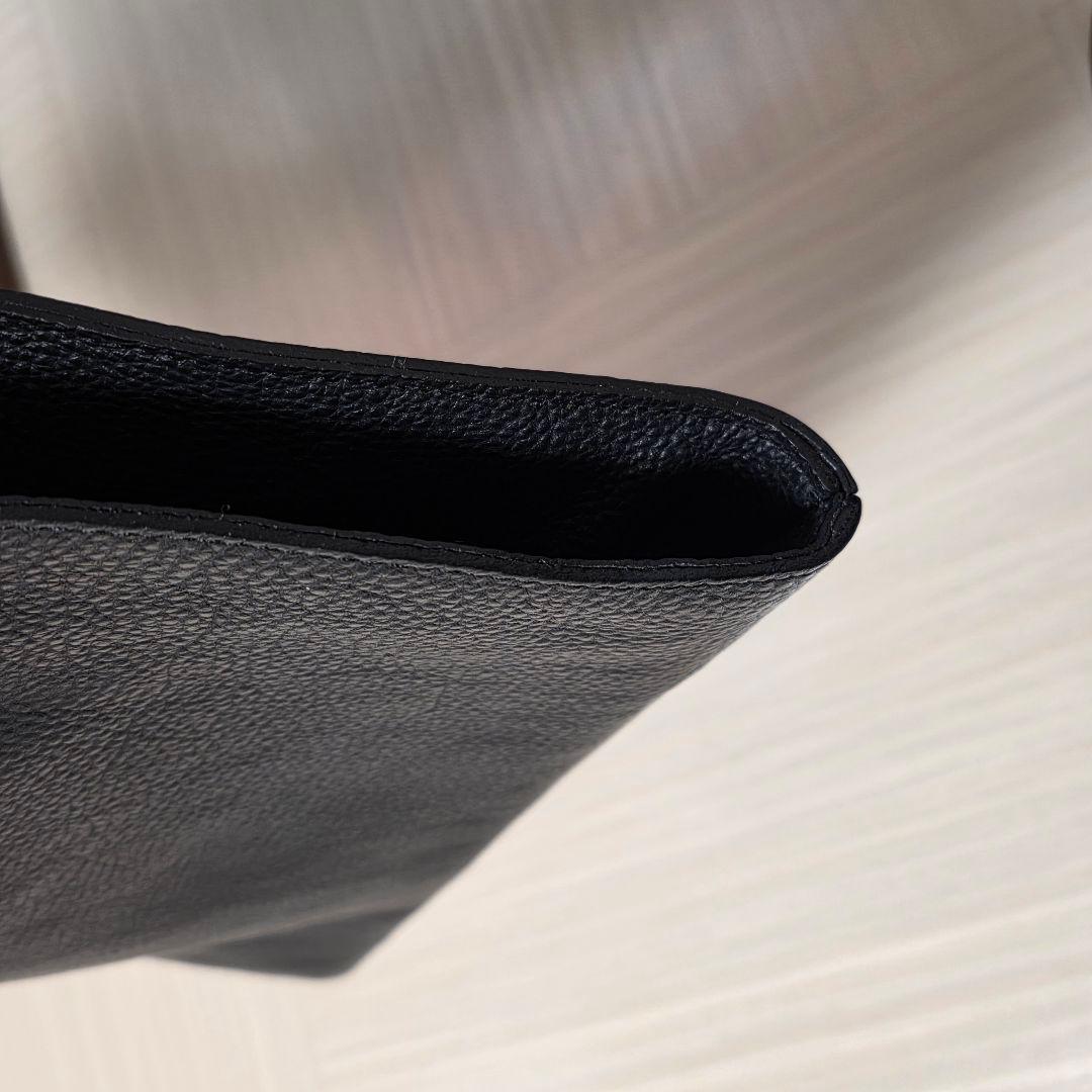 【別注】A×TOMORROWLAND シュリンクレザー トートバッグ