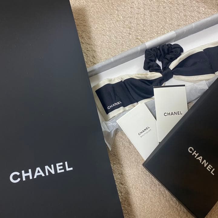 【sakura.y 】CHANEL シュシュ　ヘアゴム