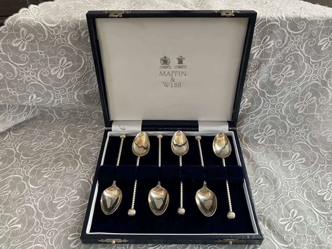 短期お値下げ　マッピン&ウェッブ　シルバースプーン6本セット