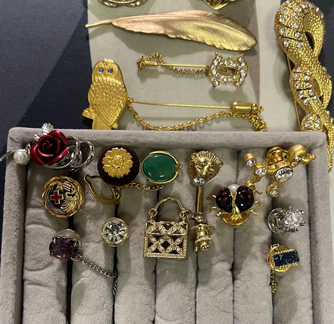 ブローチ・タイピンまとめ売り