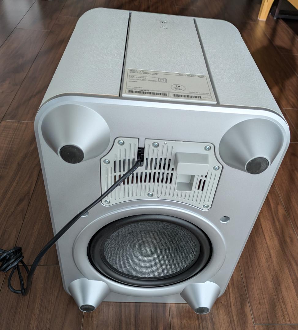 SONY ワイヤレスサブウーファー SWF-BR100 シルバー(ホワイト)