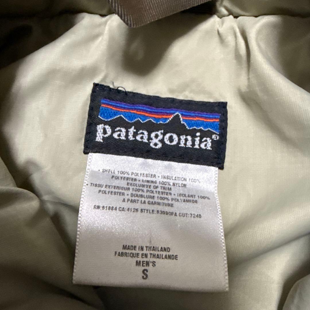 Patagonia パフジャケット　S MARSカラー　オリーブ