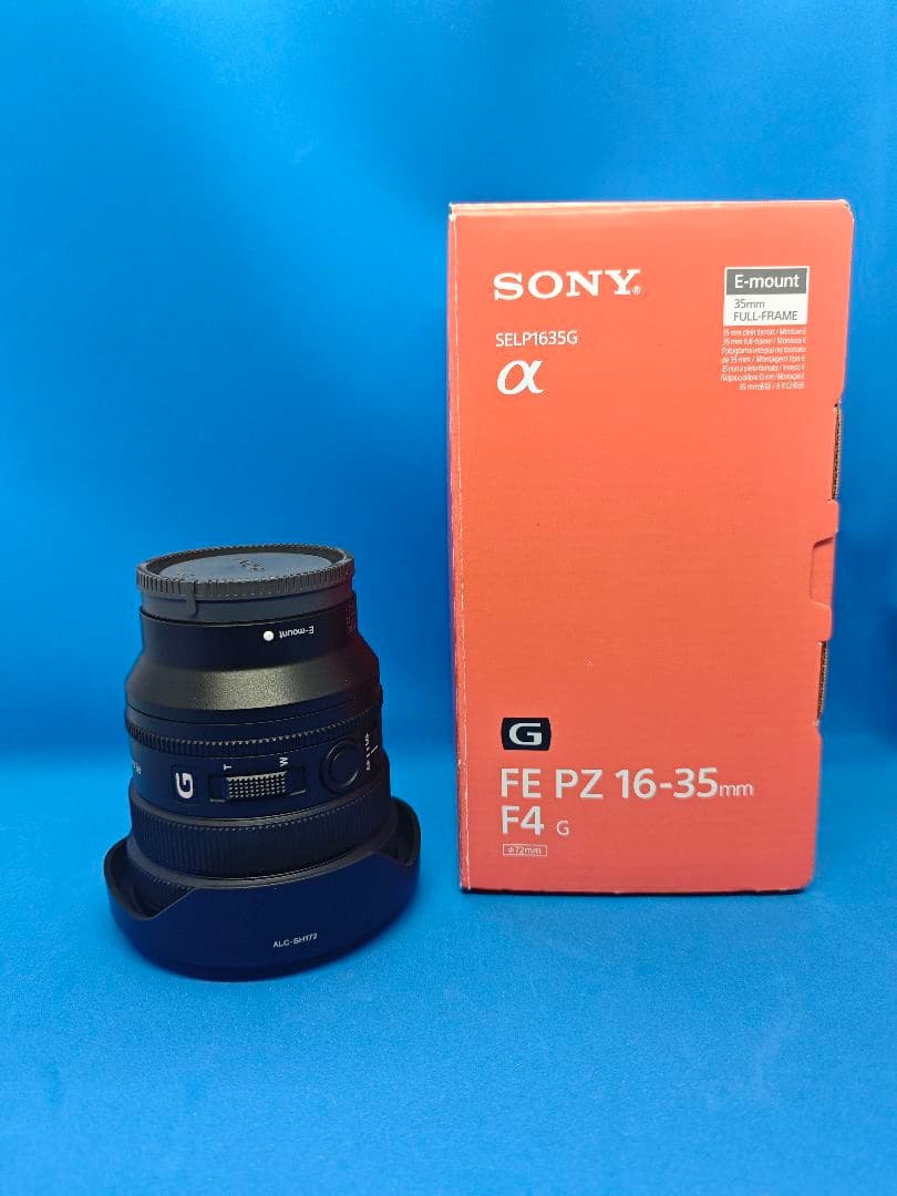 【22年9月購入】SONY FE PZ 16-35mm F4 G