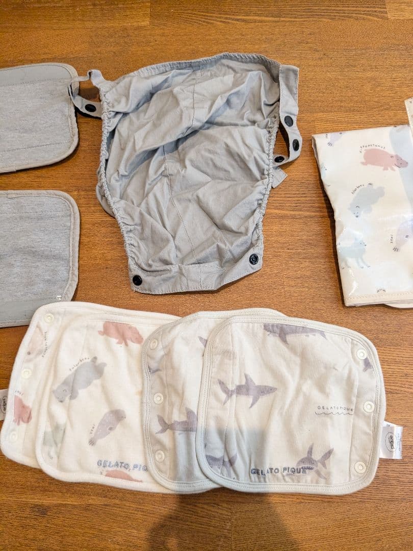 mianily　ミアミリー　ヒップシート　抱っこ紐 ジェラピケ　おむつシート