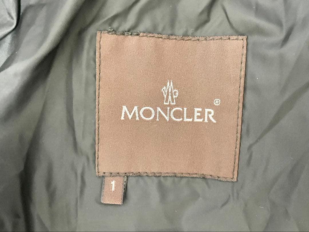 美品 モンクレール ダウンコート ロングダウンジャケット レディース M