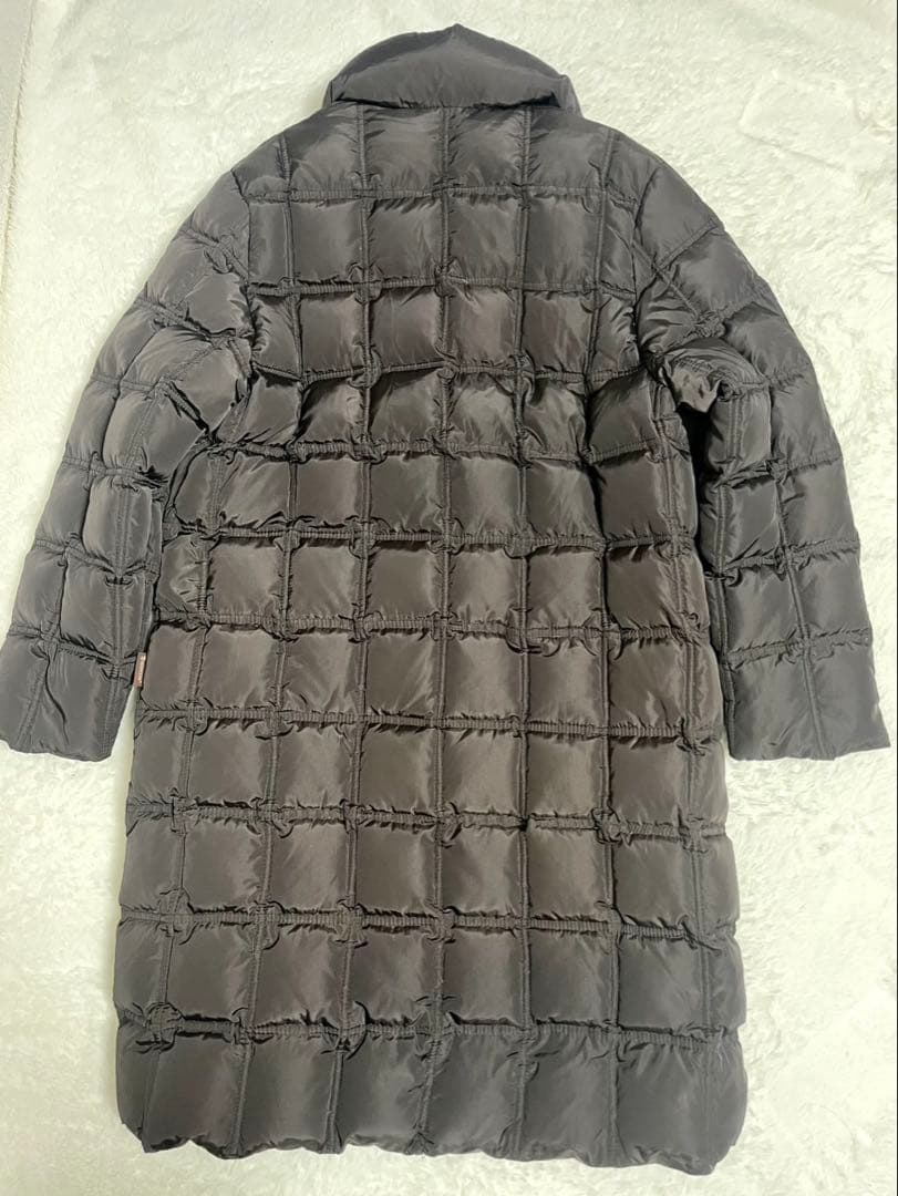 美品 モンクレール ダウンコート ロングダウンジャケット レディース M