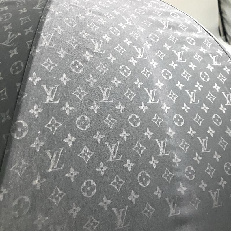 希少●ルイヴィトン 3158 エクリプス 黒 総柄 傘