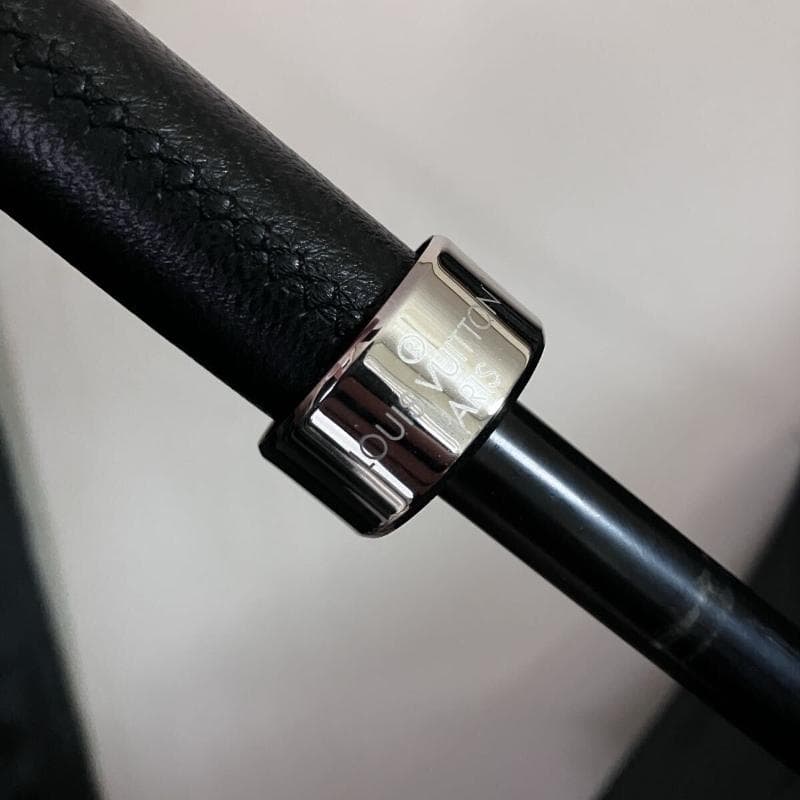 希少●ルイヴィトン 3158 エクリプス 黒 総柄 傘