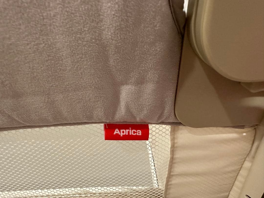 Aprica アップリカ ココネルエアー ベビーベッド 折り畳み ベージュ