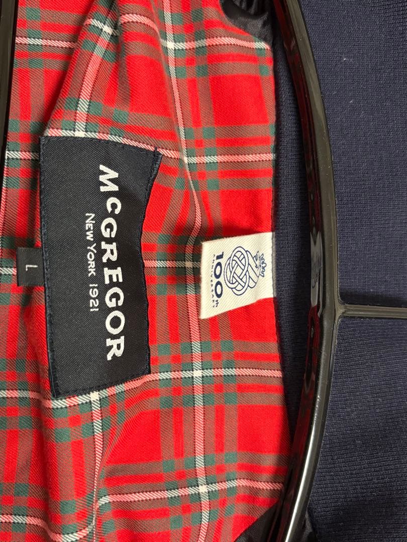レオノア【未着用】McGregor ネイビー 100年デザインジャンパーL