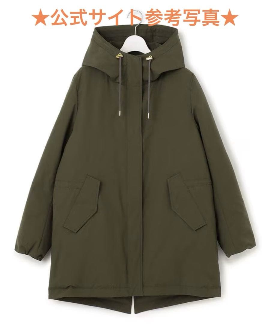 ♡23区♡【一部店舗限定/撥水加工】ミリタリー ダウンコート♡カーキ 40