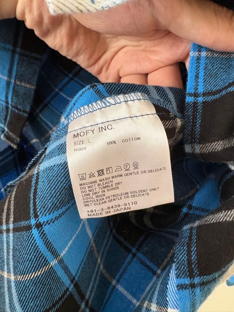 トップス SEQUEL LINE NEL CHECK SHIRT