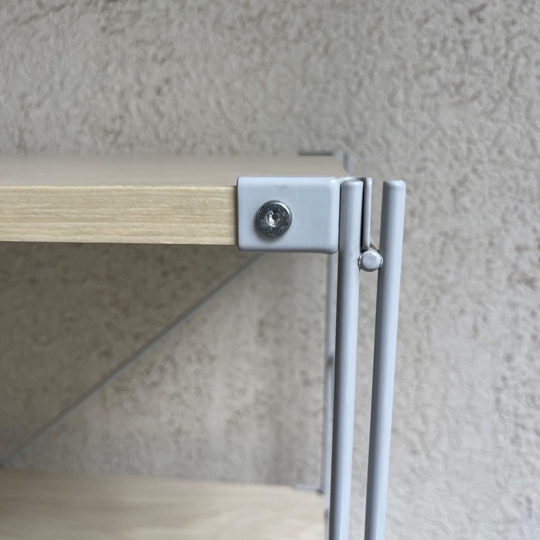 無印良品　￼ステンレスユニットシェルフ